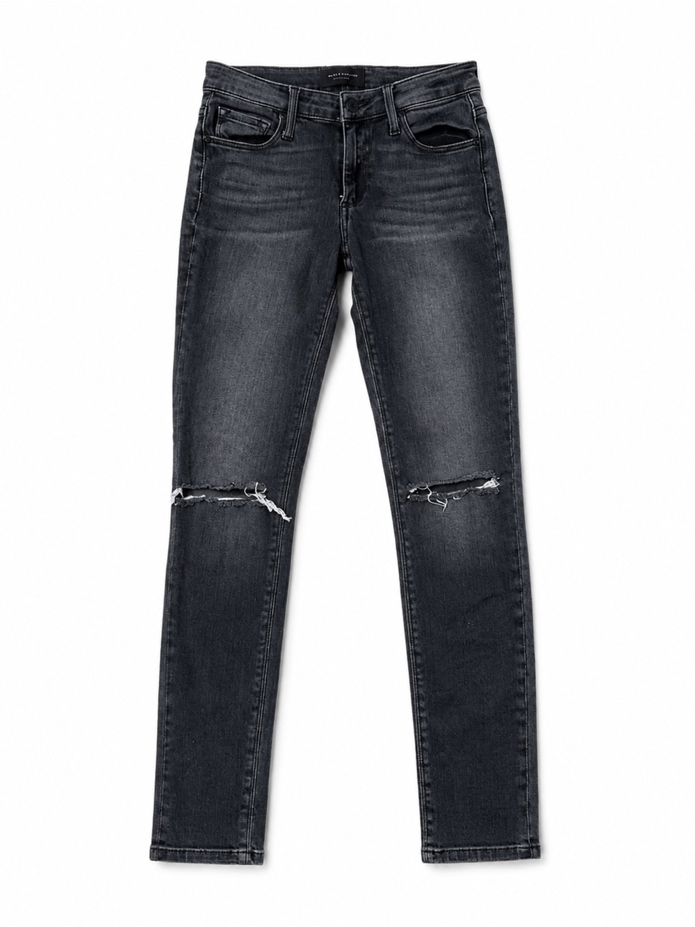 Black Orchid Charcoal Ripped Skinny Jeans